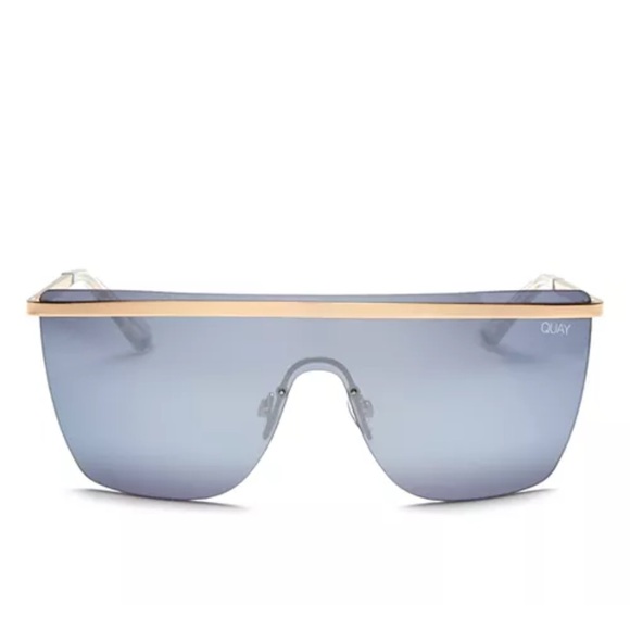 Quay Australia Accessories - Quay Australia Black and Gold Sunglasses